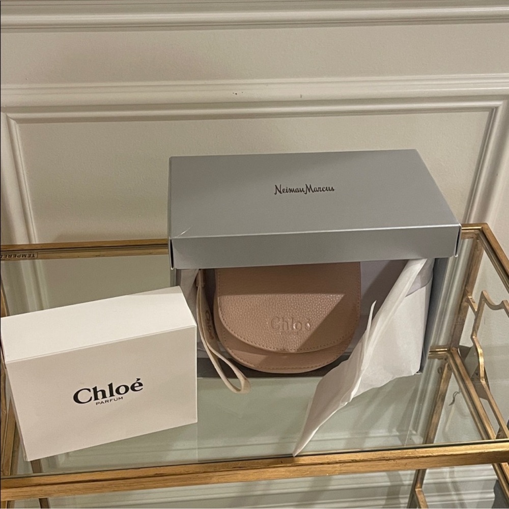 Chloe Pink Wristlet Clutch - Picture 14 of 15